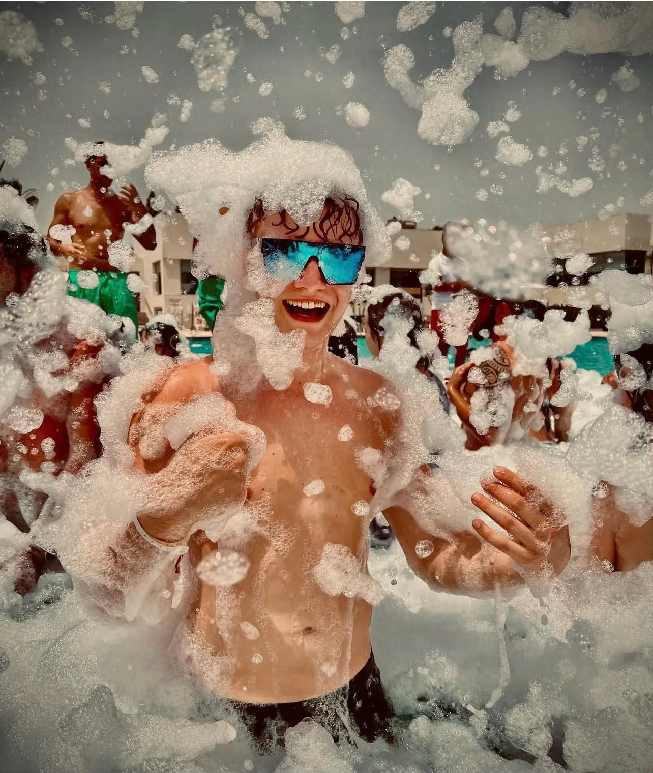School foam event