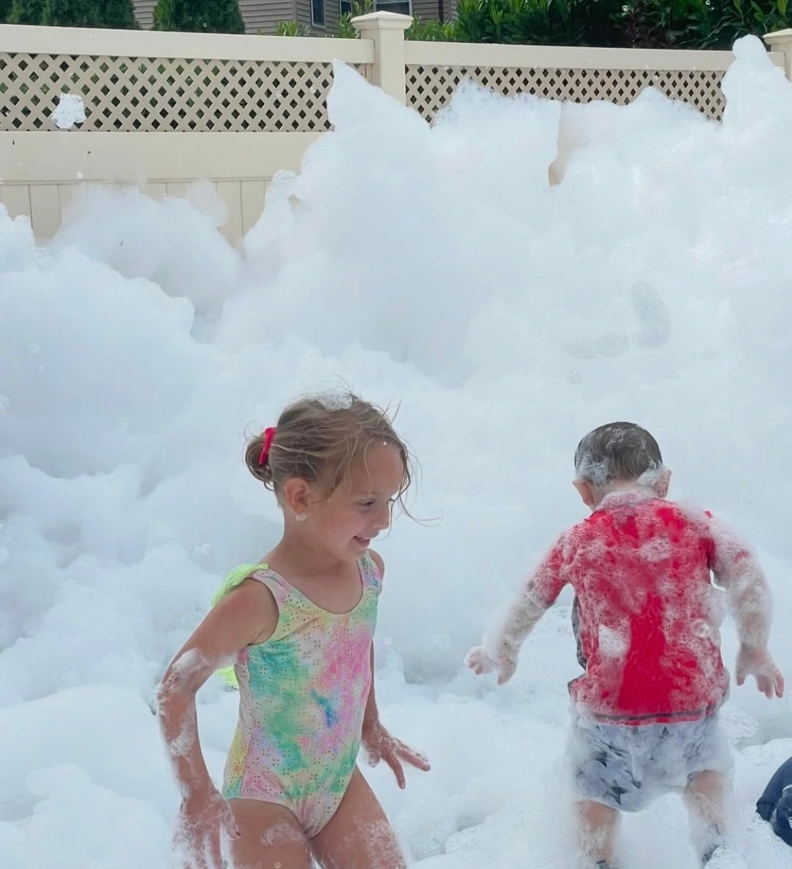 Community foam party